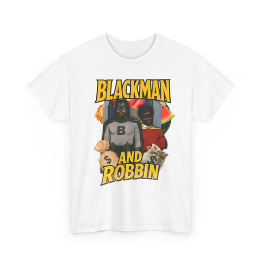 Black Man And Robin Parody Funny T-Shirt