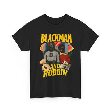 Black Man And Robin Parody Funny T-Shirt