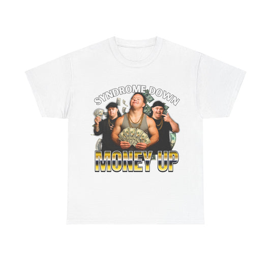 Syndrome Down Money Up Parody Funny T-Shirt
