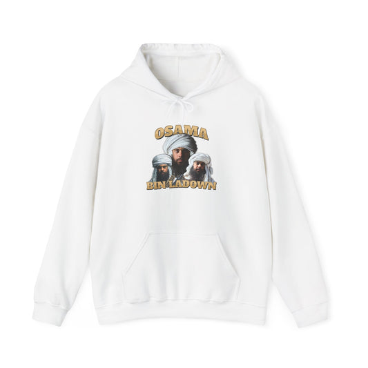 Osama Bin La Down Parody Funny Hoodie