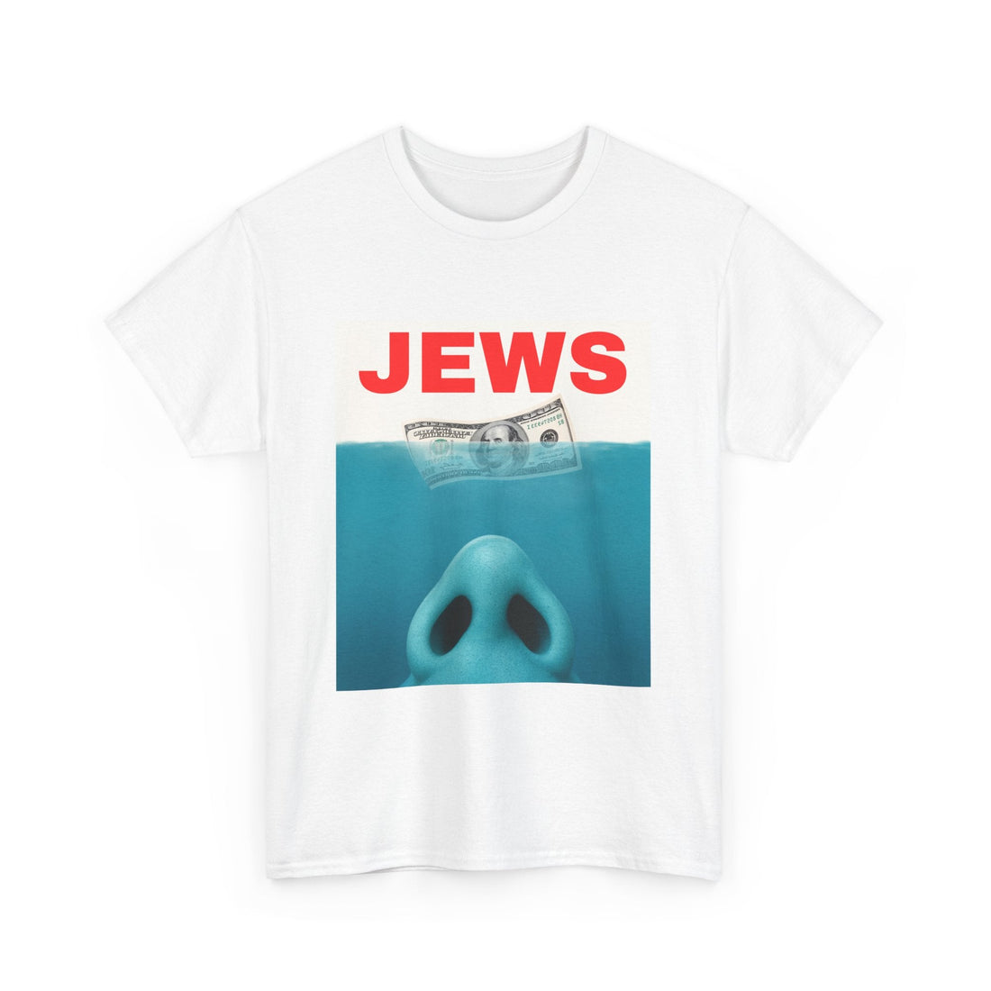 Jews Jaws Parody  Funny T-Shirt