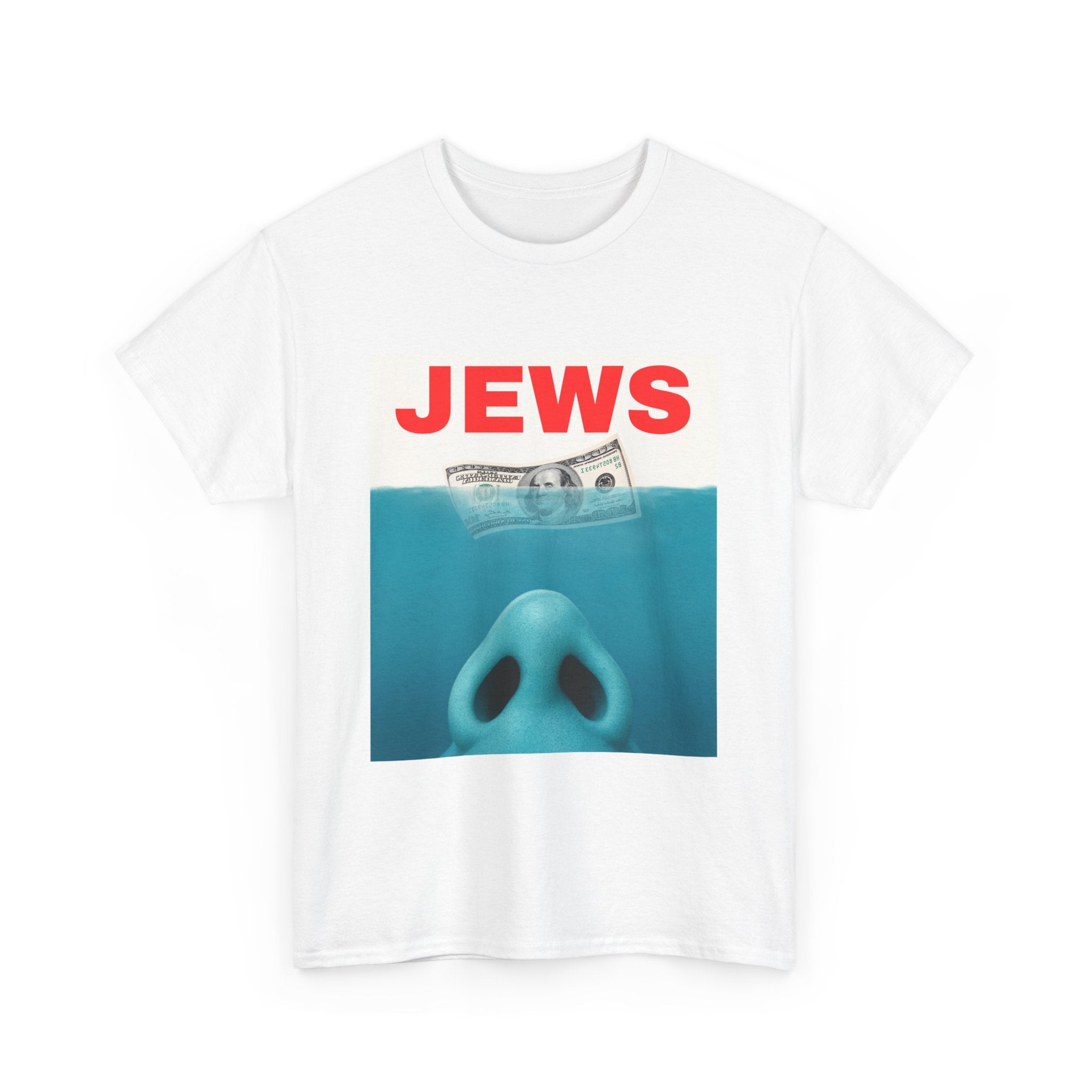 Jews Jaws Parody  Funny T-Shirt